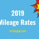 2019 Standard Mileage Rates Announced Internal Revenue