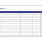 31 Printable Mileage Log Templates Free TemplateLab