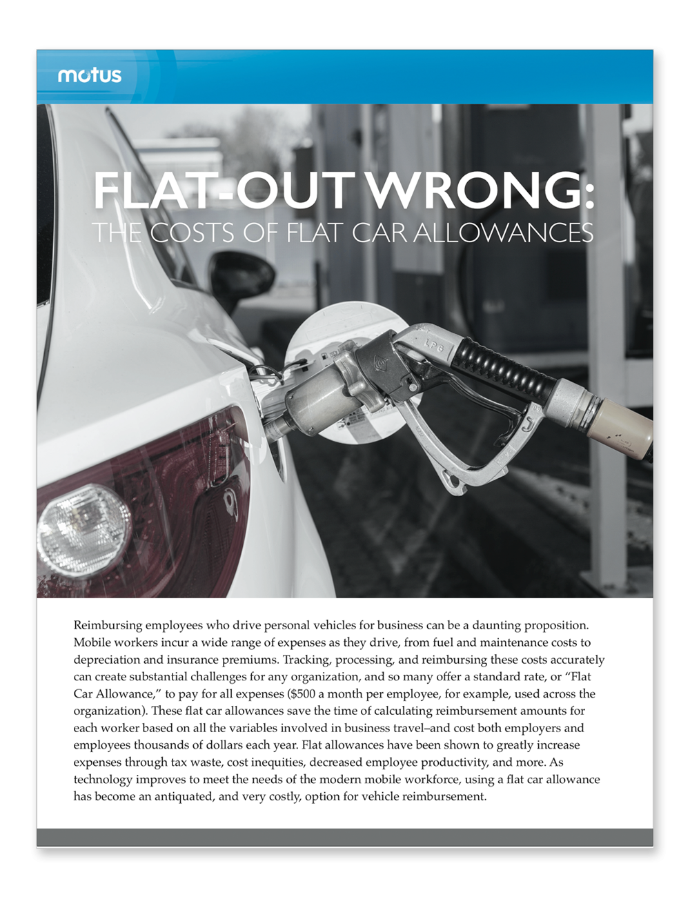 Car Allowance Vehicle Mileage Allowance Motus