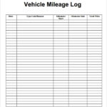 FREE 17 Sample Mileage Log Templates In MS Word MS