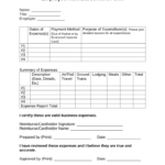 Reimbursement Form FREE DOWNLOAD Printable Templates Lab