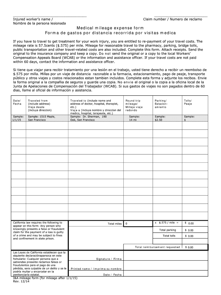 Mileage Form 2021 Irs Mileage Rate 2021 9077